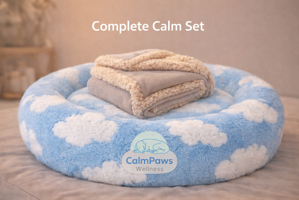 CalmPaws™ Anti-Anxiety Snuggle Blanket for Dogs