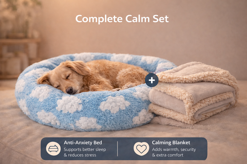 CalmPaws™ Anti-Anxiety Snuggle Blanket for Dogs